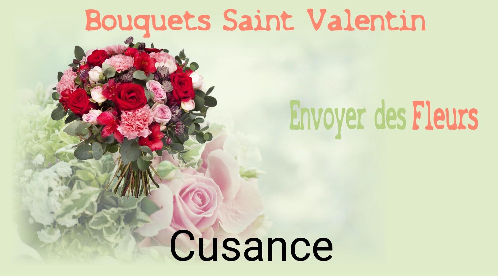 Roses de Saint-Valentin livrées à Cusance
